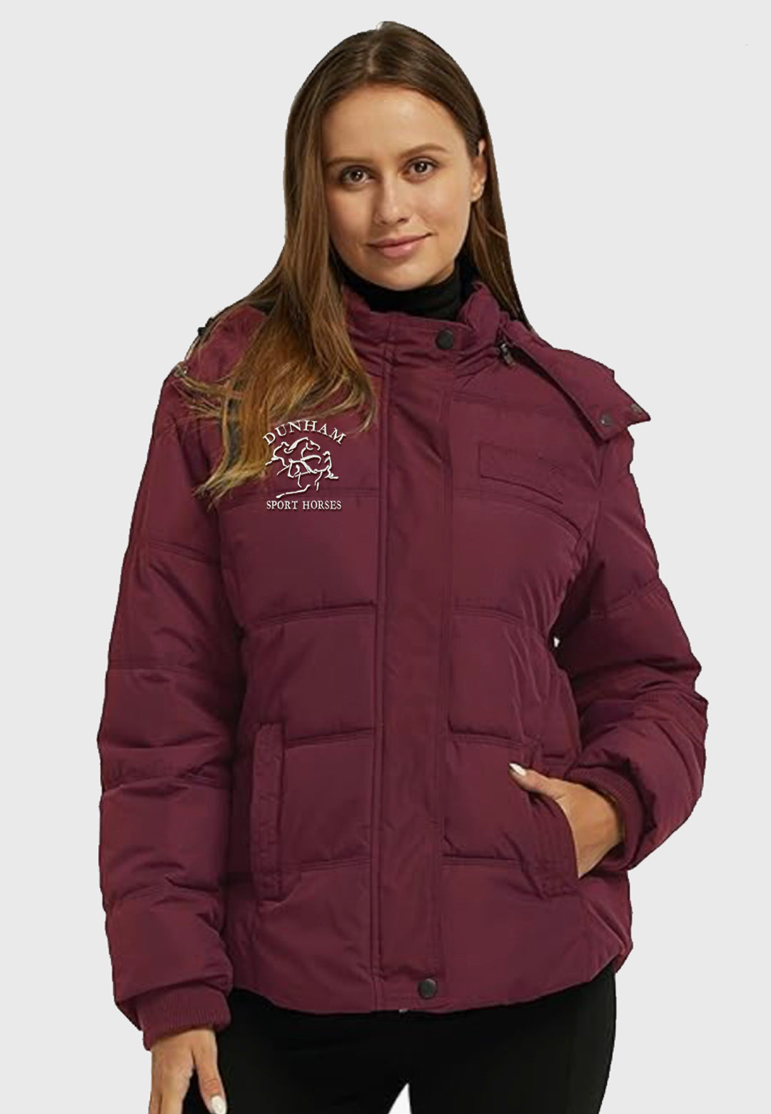 Dunham Sport Horses Wantdo Ladies Winter Jacket with Removable Hood