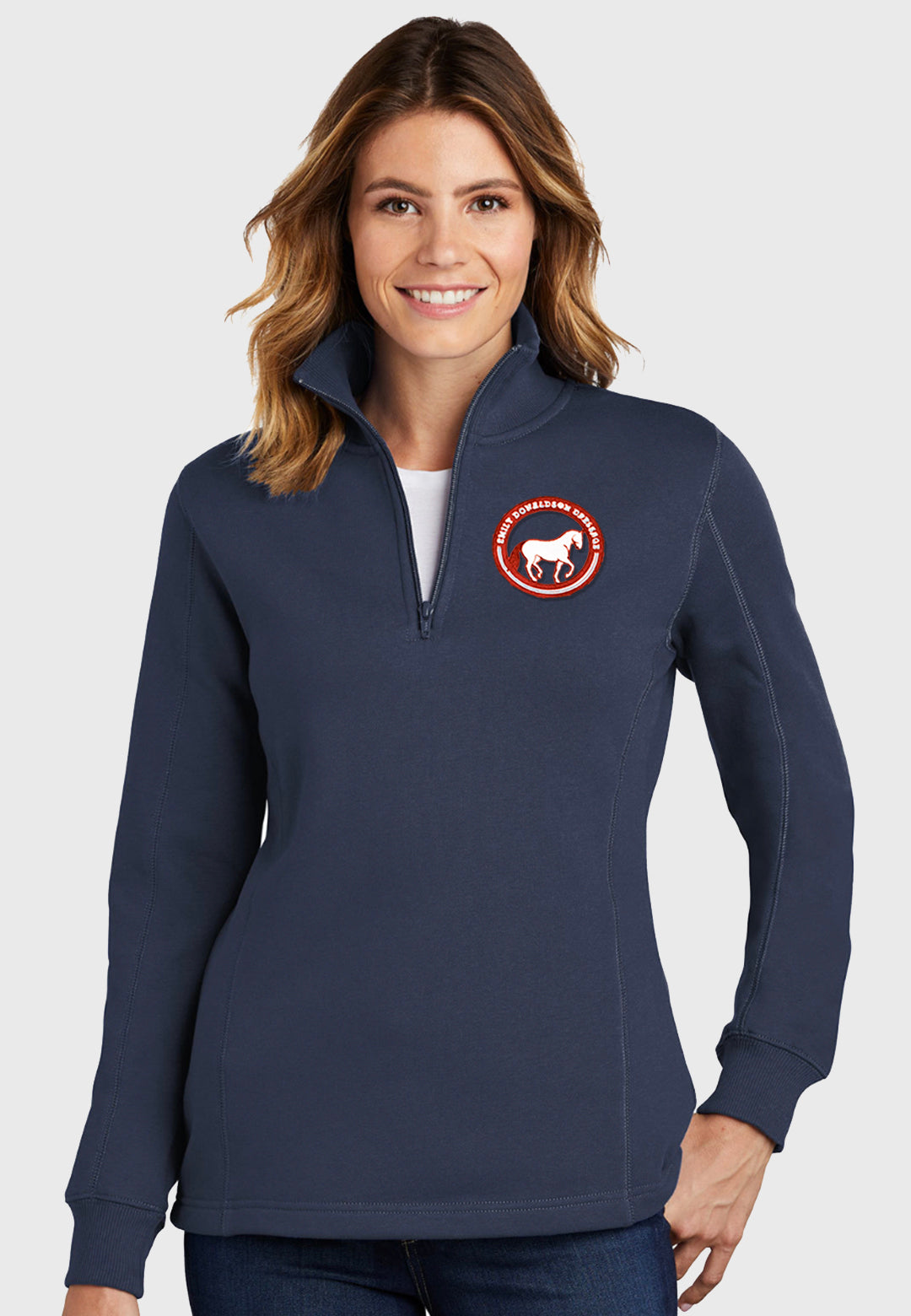 Emily Donaldson Sport-Tek® Ladies 1/4-Zip Sweatshirt - 3 Color Options