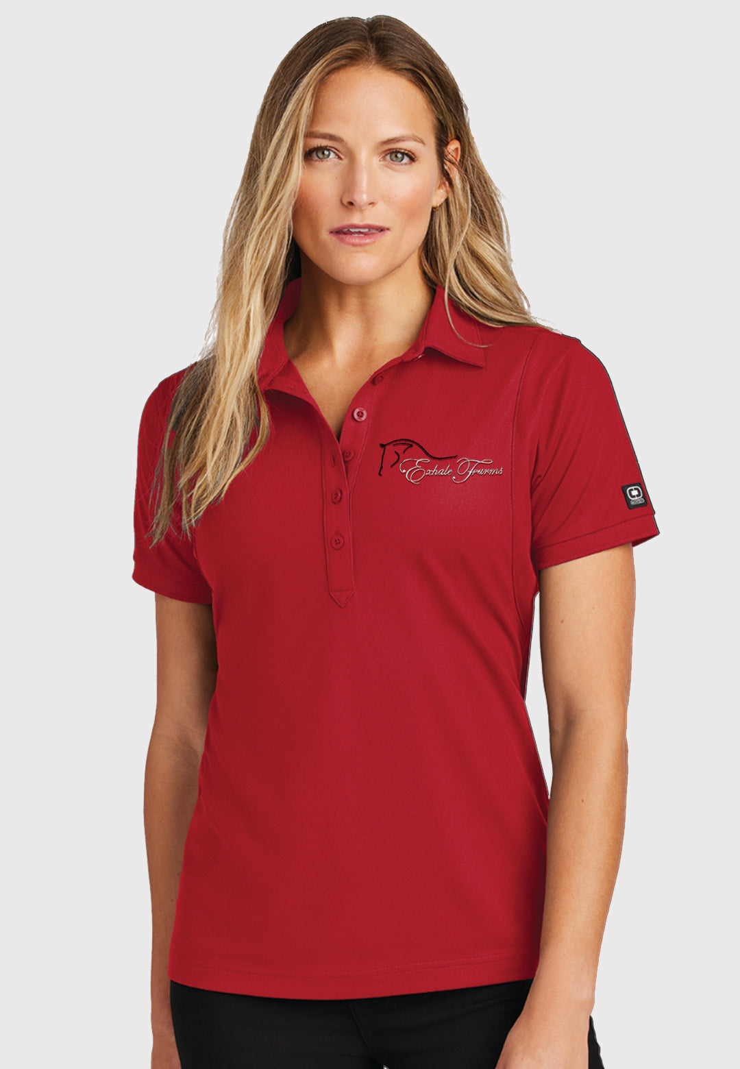 Exhale Farm OGIO® - Jewel Polo, 2 Color Options