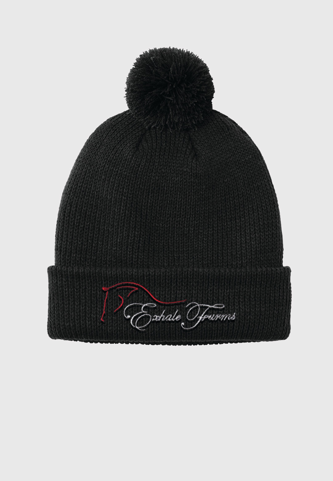 Exhale Farm Port Authority® Cozy Pom Beanie