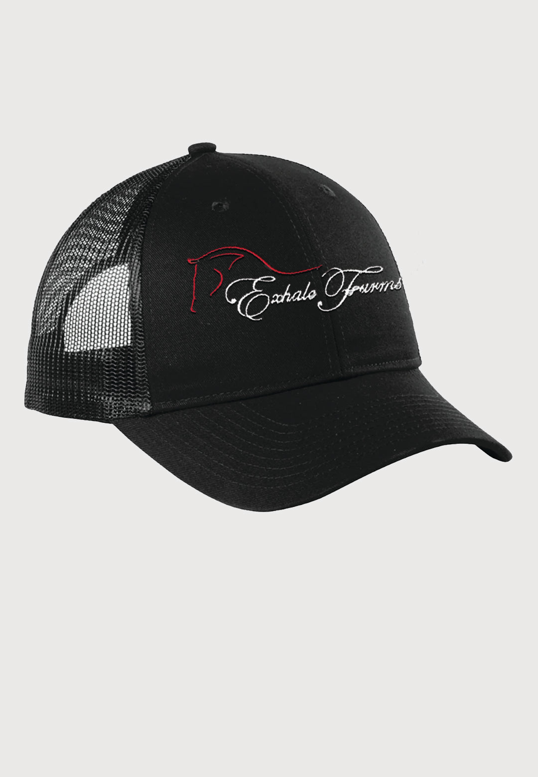 Exhale Farm PORT AUTHORITY® LOW-PROFILE SNAPBACK TRUCKER CAP - 3 caps