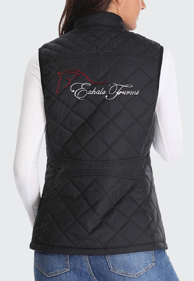 Exhale Farm Ladies Miss Molly Quilted Vest, 2 Color Options