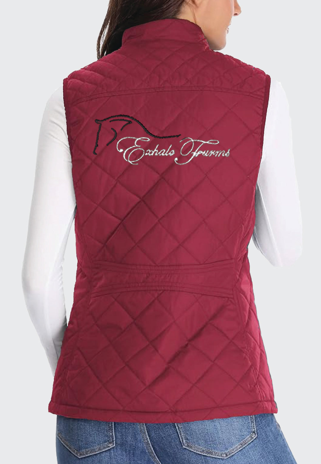 Exhale Farm Ladies Miss Molly Quilted Vest, 2 Color Options