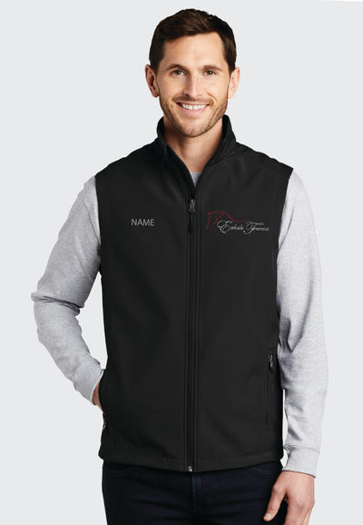 Exhale Farm Port Authority® BlackCore Soft Shell Vest - Ladies + Mens