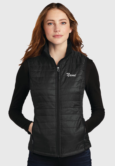 Fylicia Barr Eventing Port Authority® Packable Puffy Vest - Ladies + Mens Styles