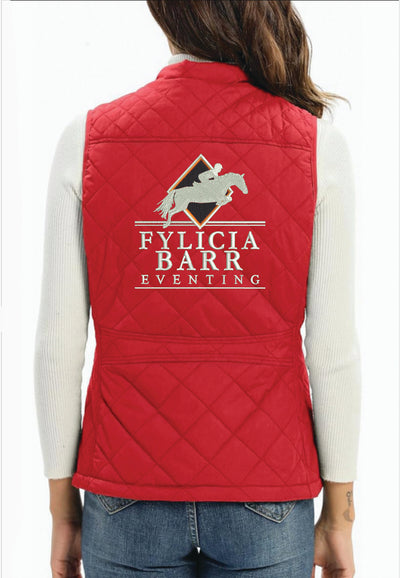 Fylicia Barr Eventing Xeoxarel Women's Quilted Vest, 2 Color Options