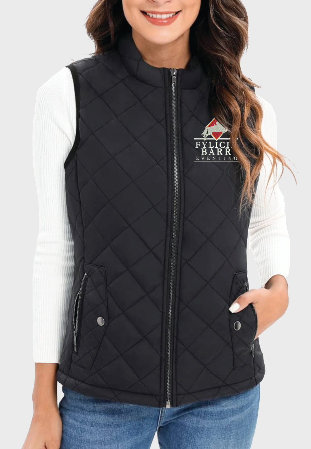 Fylicia Barr Eventing Xeoxarel Women's Quilted Vest, 2 Color Options