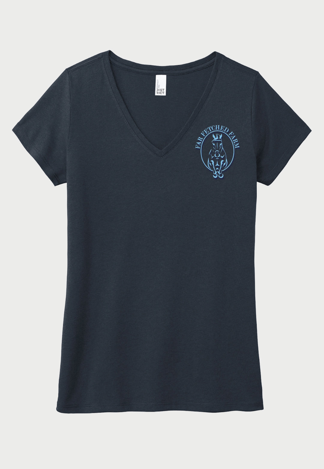 Far Fetched Farm District ® Women’s Perfect Tri ® V-Neck Tee, 3 Color Options