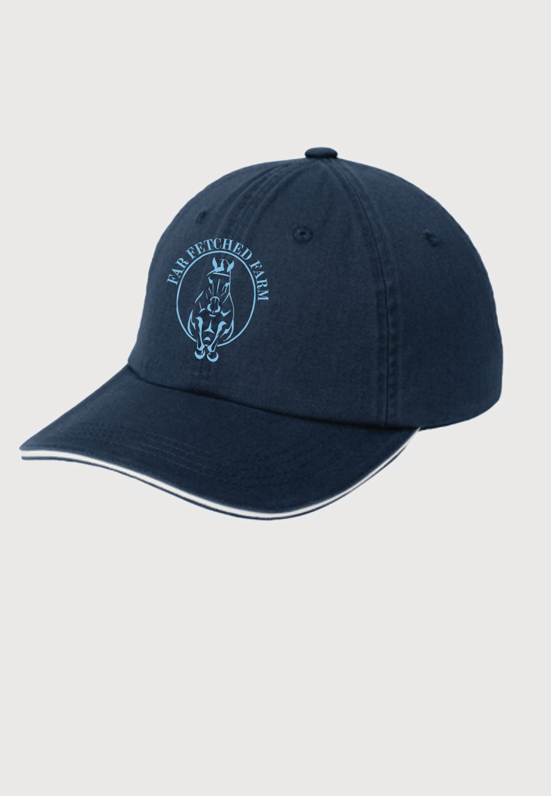 Far Fetched Farm Port Authority® Sandwich Bill Cap with Striped Closure