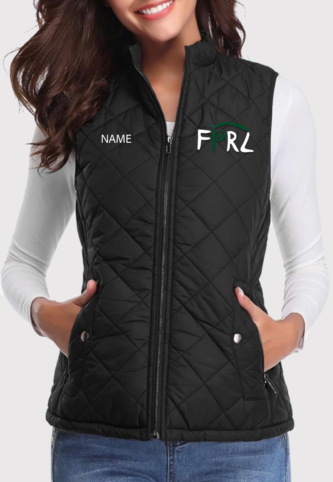 Flanders Polo Fuinloth Women's Quilted Vest, 2 Color Options