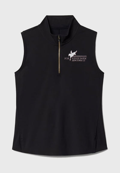 Fox Ridge Farm Rhone Women's Course to Court Sleeveless Zip Mock