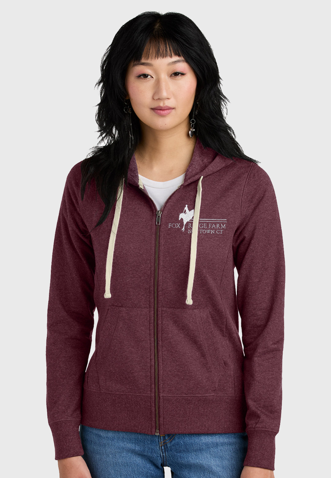 Fox Ridge Farm District® Women's Re-Fleece™ Full-Zip Hoodie, 2 Color Options