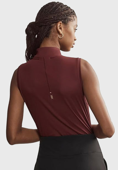 Fox Ridge Farm Rhone Women's Course to Court Sleeveless Zip Mock