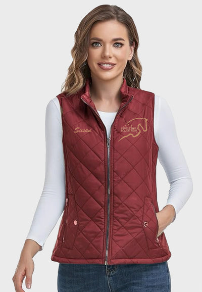 Five Star Equestrian Ladies Lightweight Quilted Vest, 2 Color Options