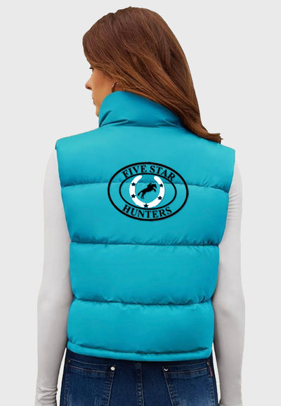 Five Star Hunters Fengbay Womens Cropped Puffer Vest