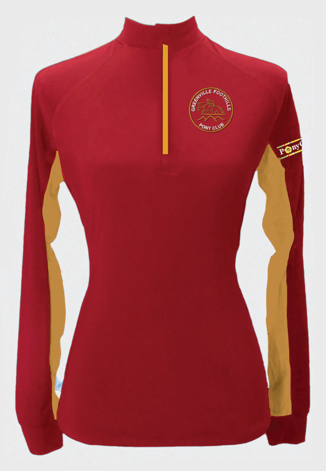 Greenville Foothills Pony Club IAH Custom Sun Shirt, Adult Sizes + Youth Sizes