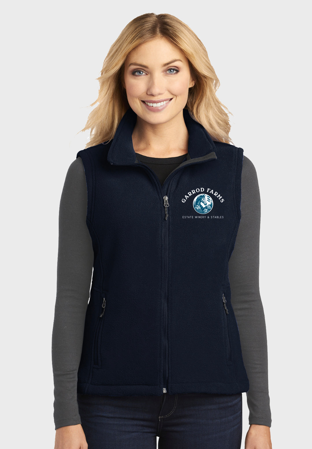 Garrod Farms Port Authority® Ladies Value Fleece Vest
