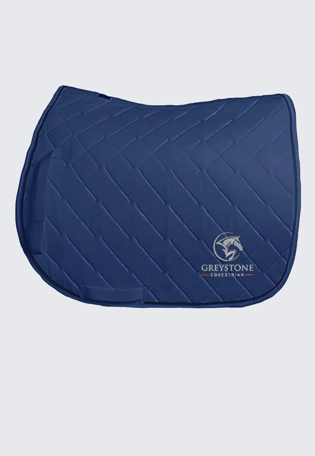 Greystone Equestrian JACKS Quilted Jumper PAD WITH CUSTOM PIPING - Navy