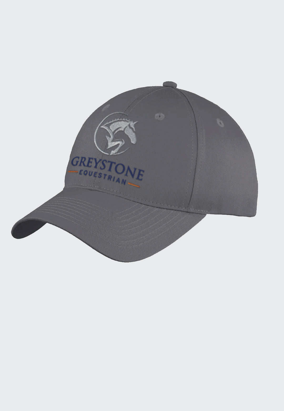 Greystone Equestrian Port & Company® Six-Panel Unstructured Twill Cap