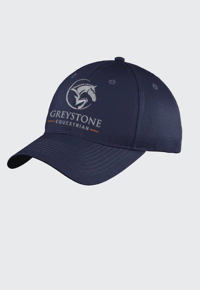 Greystone Equestrian Port & Company® Six-Panel Unstructured Twill Cap