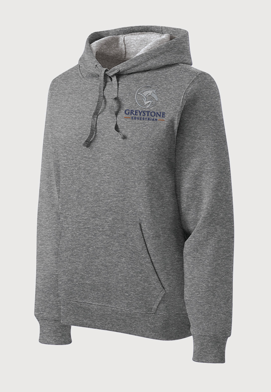 Greystone Equestrian Sport-Tek® Navy Hooded Sweatshirt - Adult + Youth Sizes