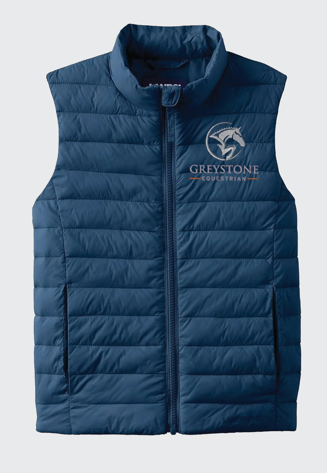 Greystone Equestrian Lands' End Youth Insulated Down Alternative ThermoPlume Vest