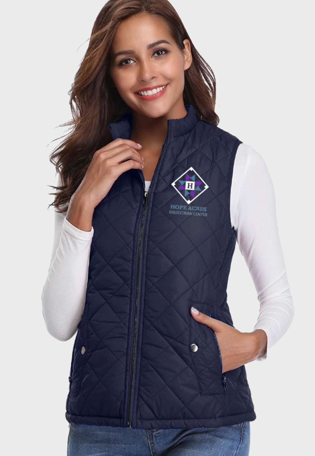 Hope Acres Fuinloth Women's Quilted Vest, 3 Color Options