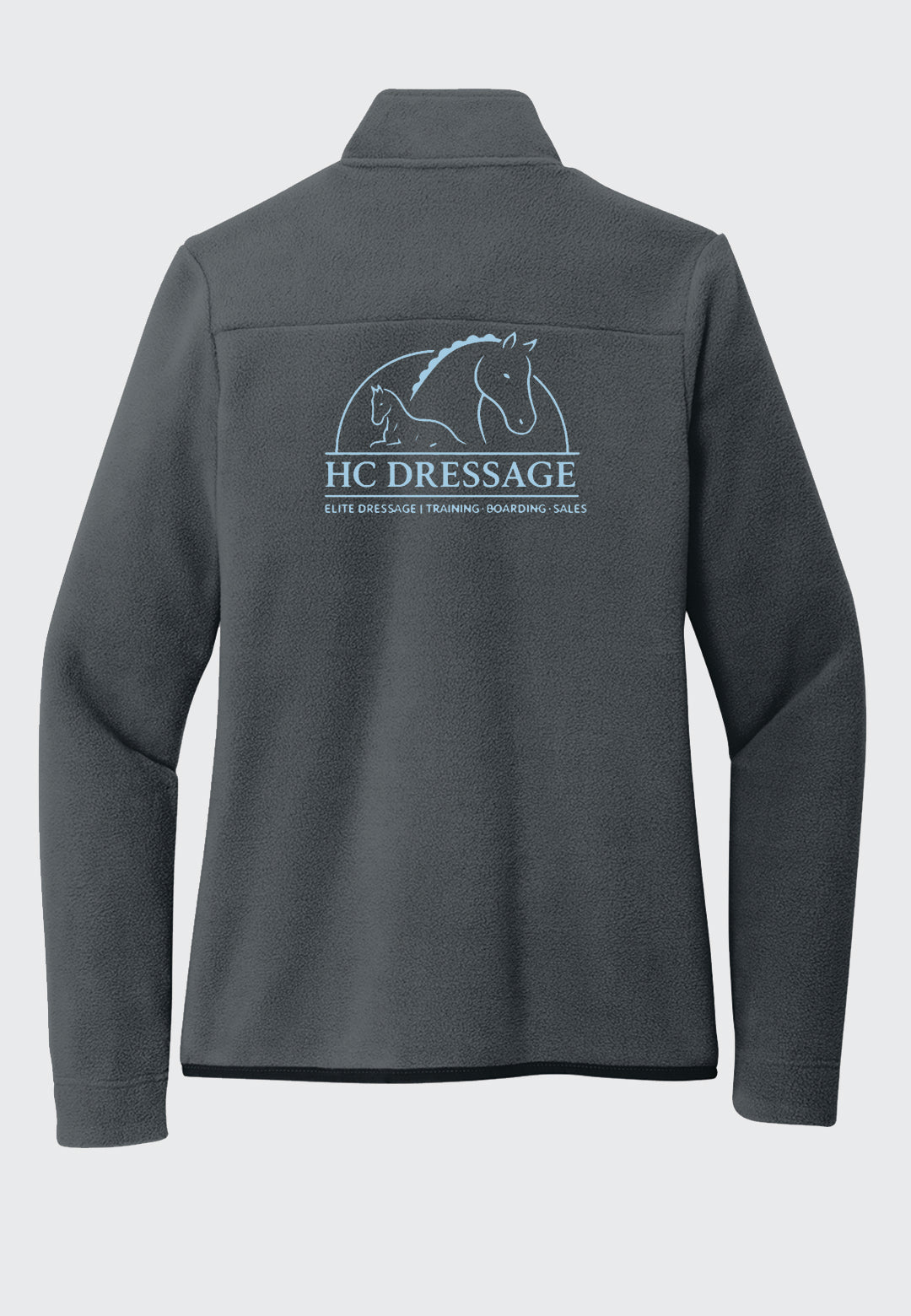 HC Dressage Port Authority® Connection Fleece Jacket, Ladies + Mens Styles, 2 Color Options