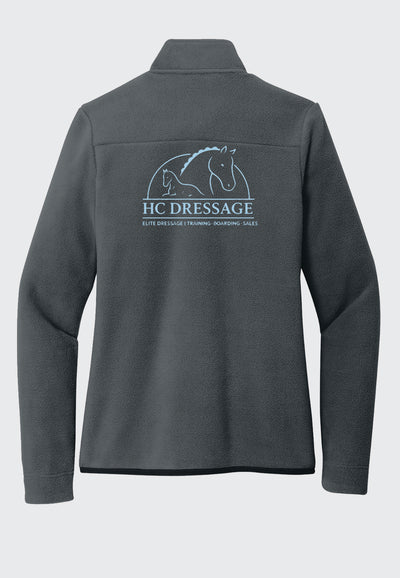 HC Dressage Port Authority® Connection Fleece Jacket, Ladies + Mens Styles, 2 Color Options