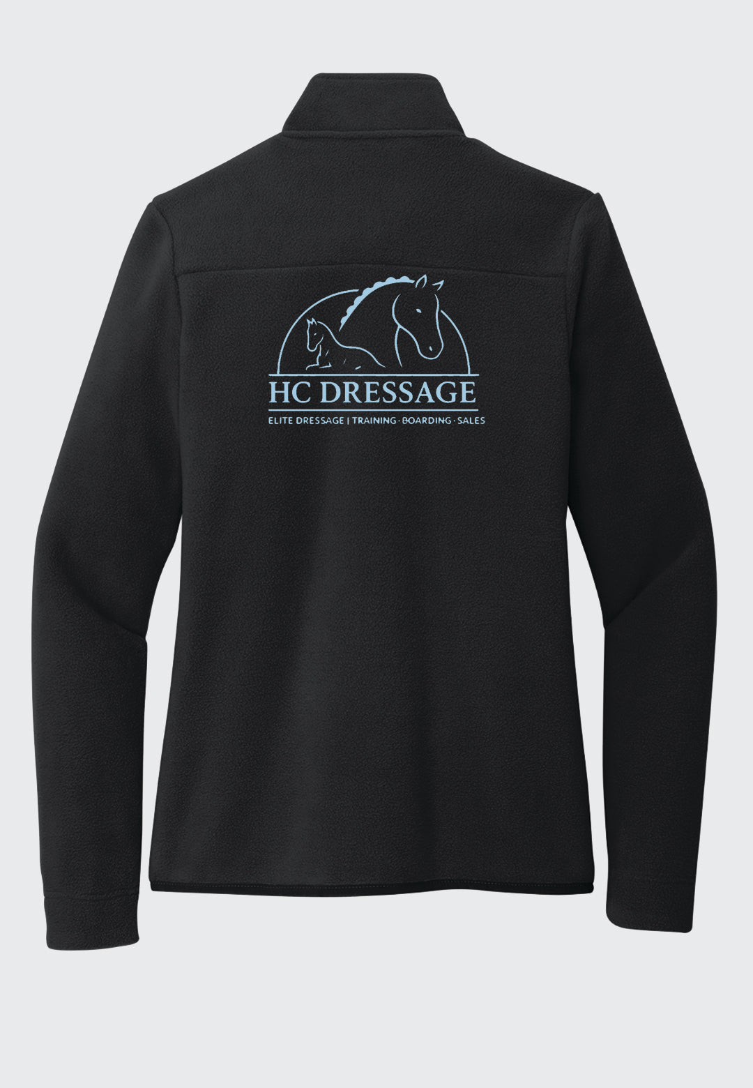 HC Dressage Port Authority® Connection Fleece Jacket, Ladies + Mens Styles, 2 Color Options