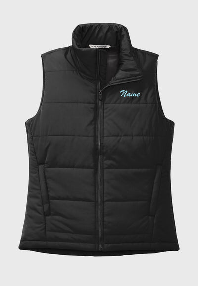 HC Dressage Port Authority® Puffer Vest, Ladies + Mens Styles, 2 Color Options