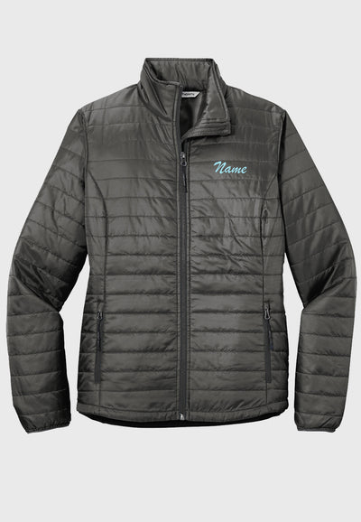 HC Dressage Port Authority® Royal Packable Puffy Jacket - Ladies + Mens Styles, 2 Color Options