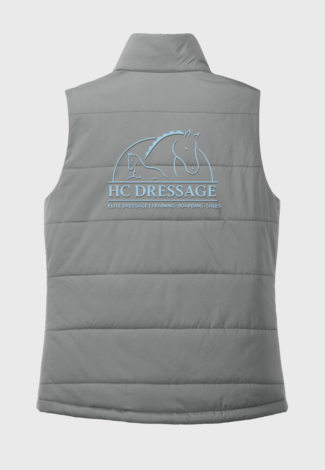 HC Dressage Port Authority® Puffer Vest, Ladies + Mens Styles, 2 Color Options