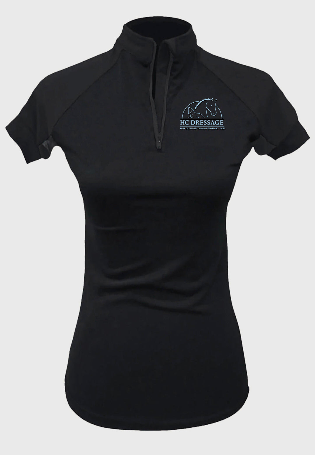 HC Dressage Short Sleeve Custom Sun Shirt, Mens + Ladies Sizes