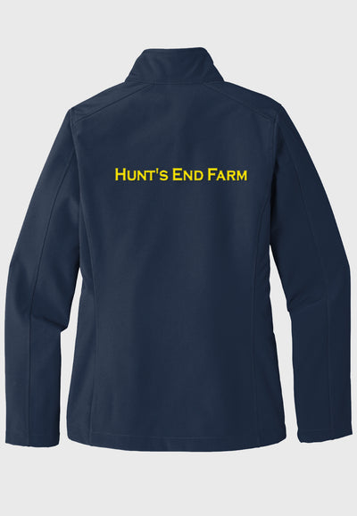 Hunt's End Farm Port Authority® Core Navy Soft Shell Jacket - Men's/Ladies/Youth