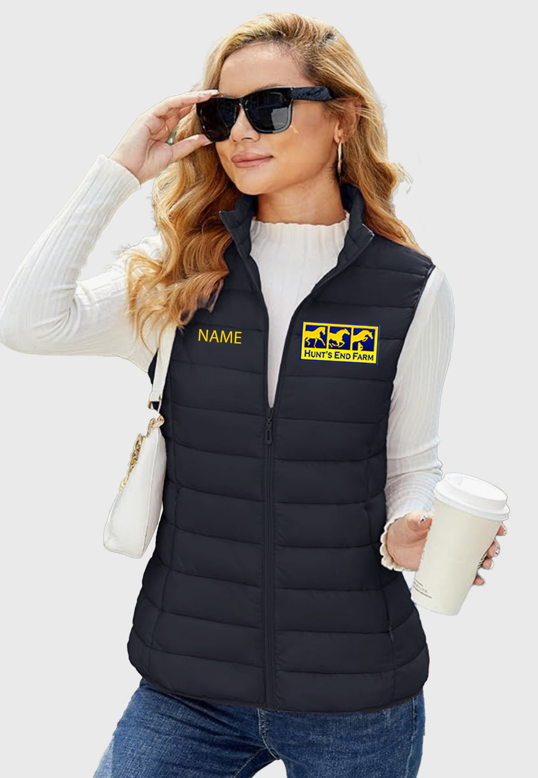 Hunt's End Farm MAGCOMSEN Lightweight Women's Puffer Vest, 2 Color Options