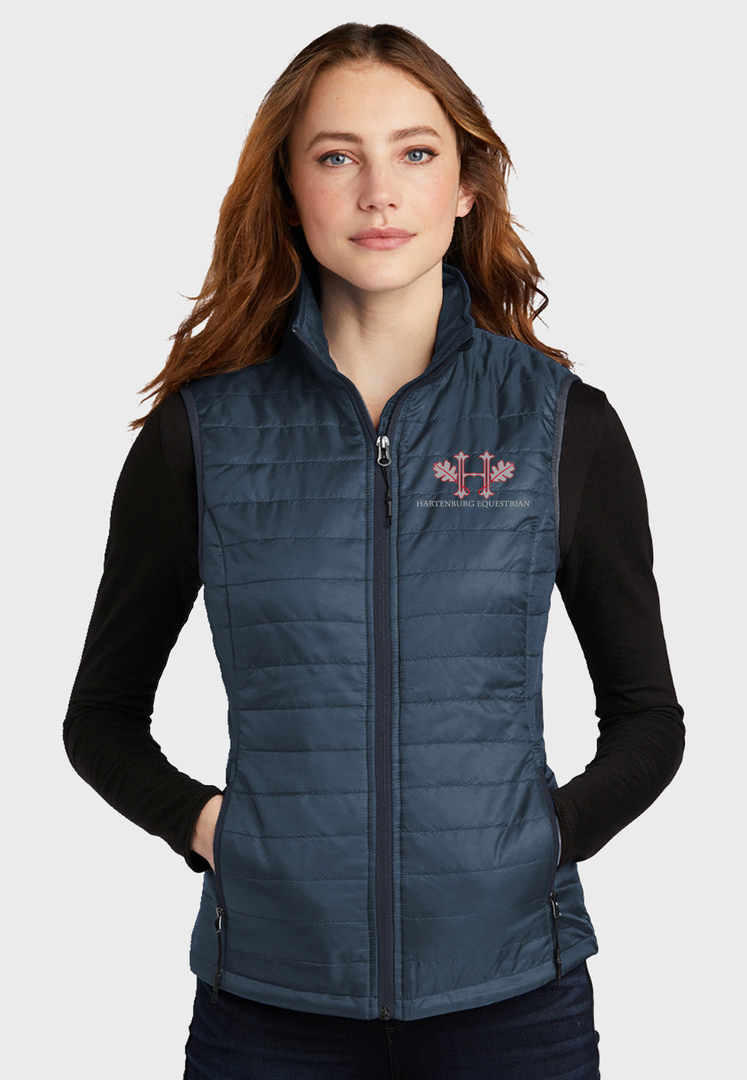 Hartenburg Equestrian Port Authority® Packable Puffy Vest - Ladies/Mens Styles, 2 Color Options