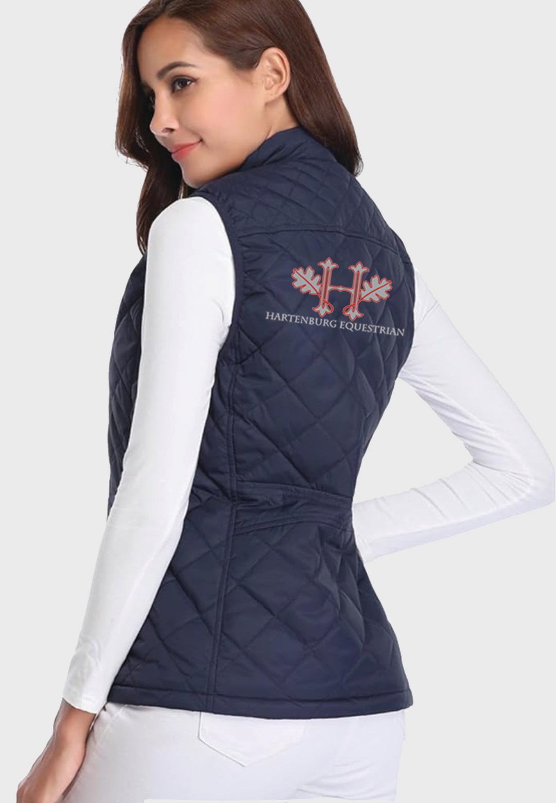 Hartenburg Equestrian Fuinloth Women's Quilted Vest, 2 Color Options