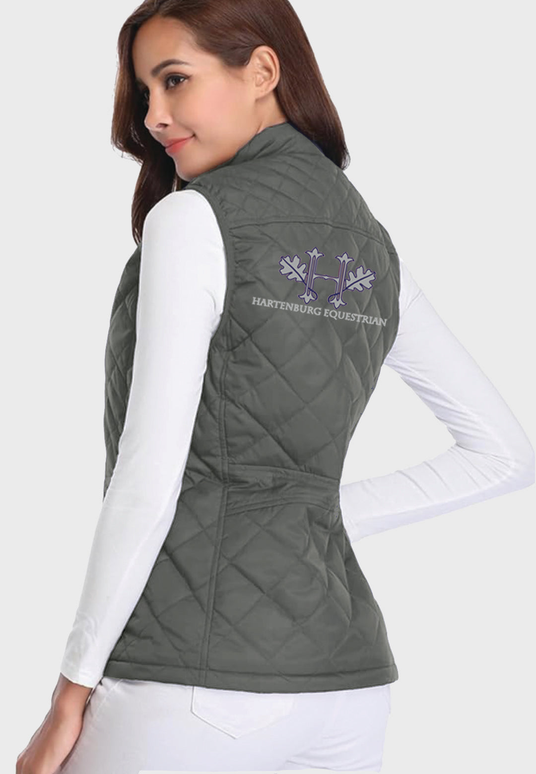 Hartenburg Equestrian Fuinloth Women's Quilted Vest, 2 Color Options