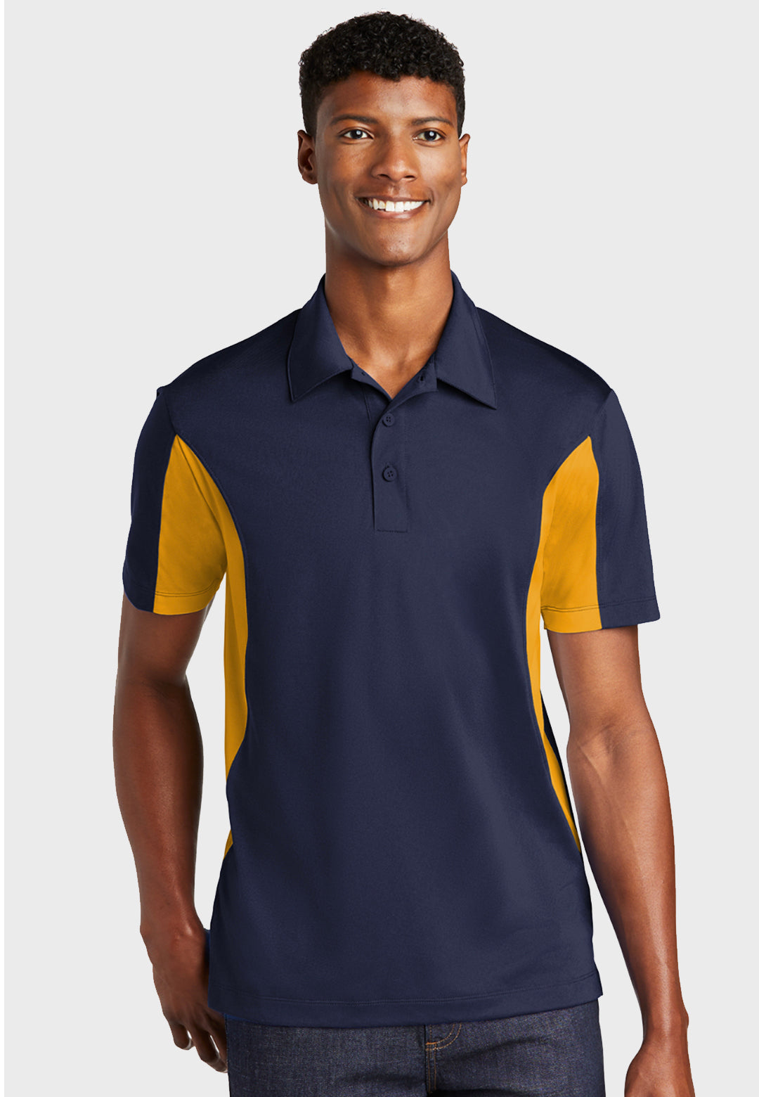Hunters Grove Stables Sport-Tek® Side Blocked Micropique Sport-Wick® Polo. Ladies + Mens Sizes