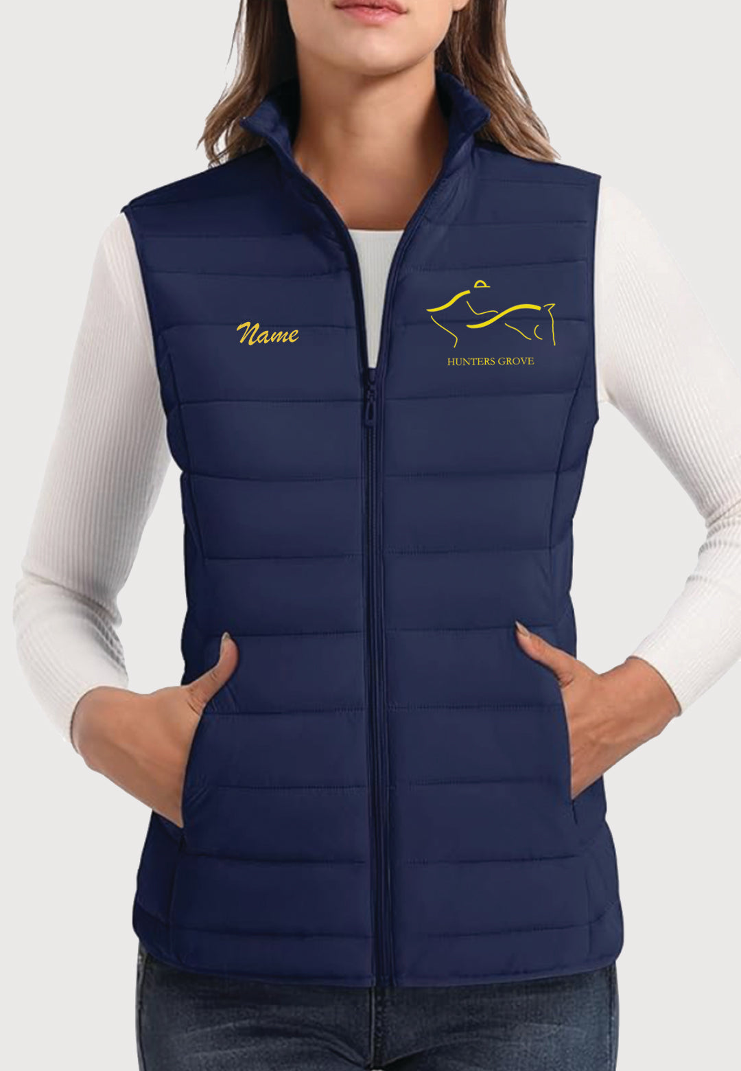 Hunters Grove Stables MAGCOMSEN Lightweight Women's Puffer Vest, 2 color options