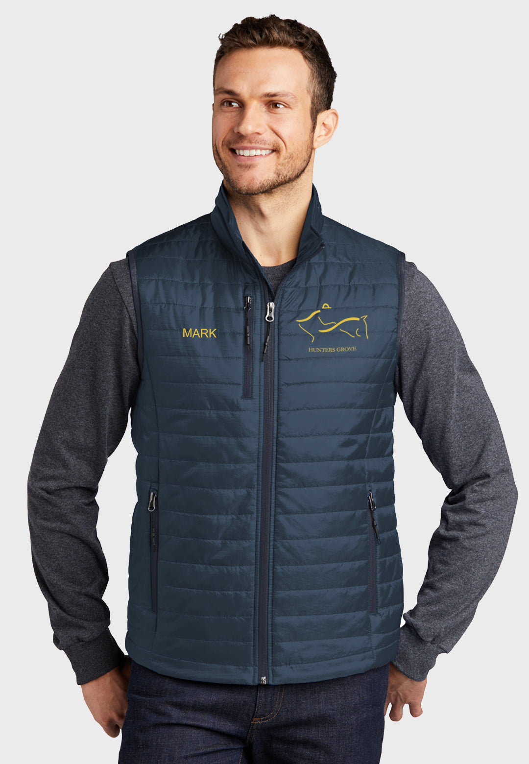 Hunters Grove Stables Port Authority® Packable Puffy Vest - Ladies/Mens Styles