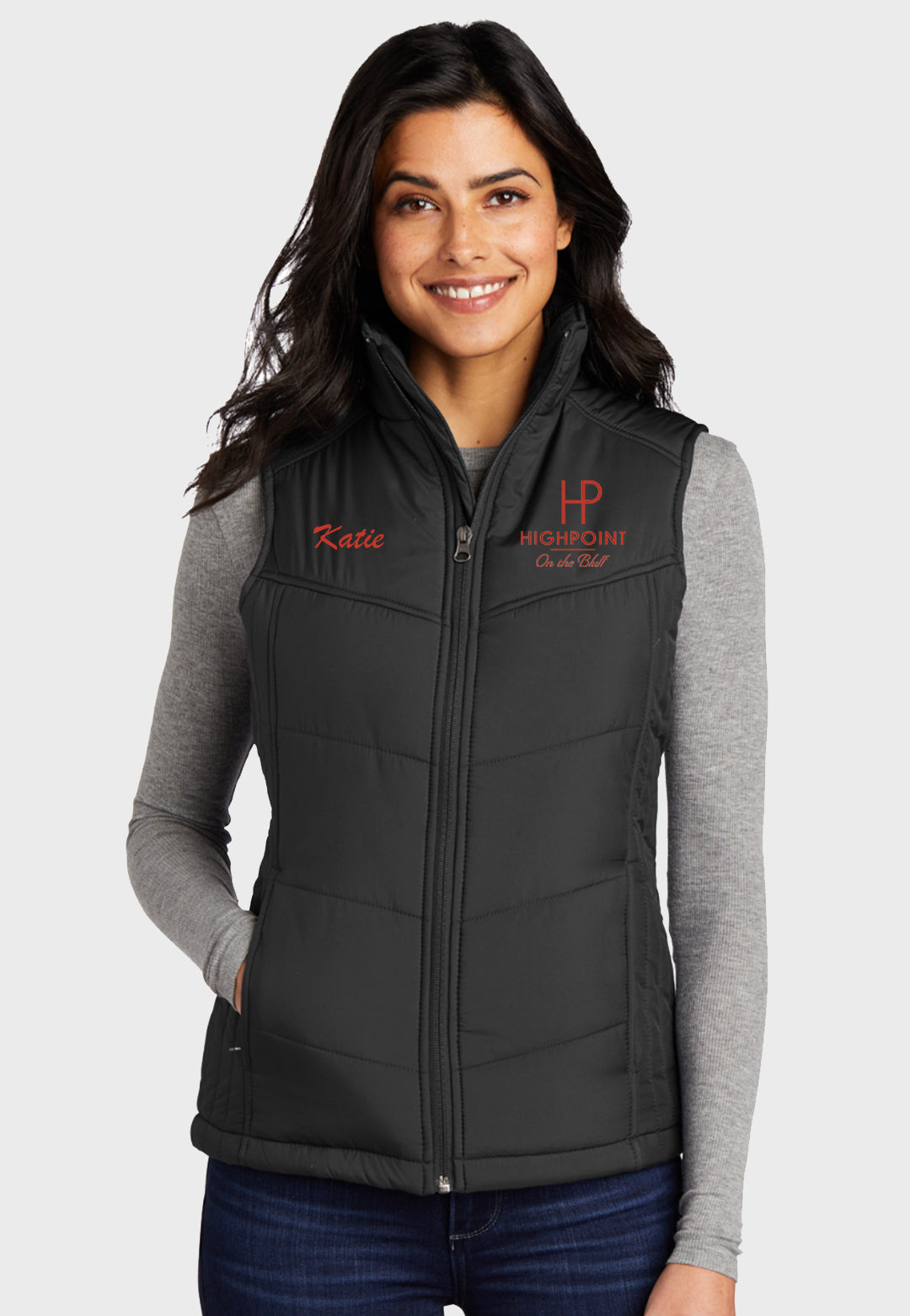 High Point Farm Port Authority® Puffy Vest - Ladies/Mens Styles