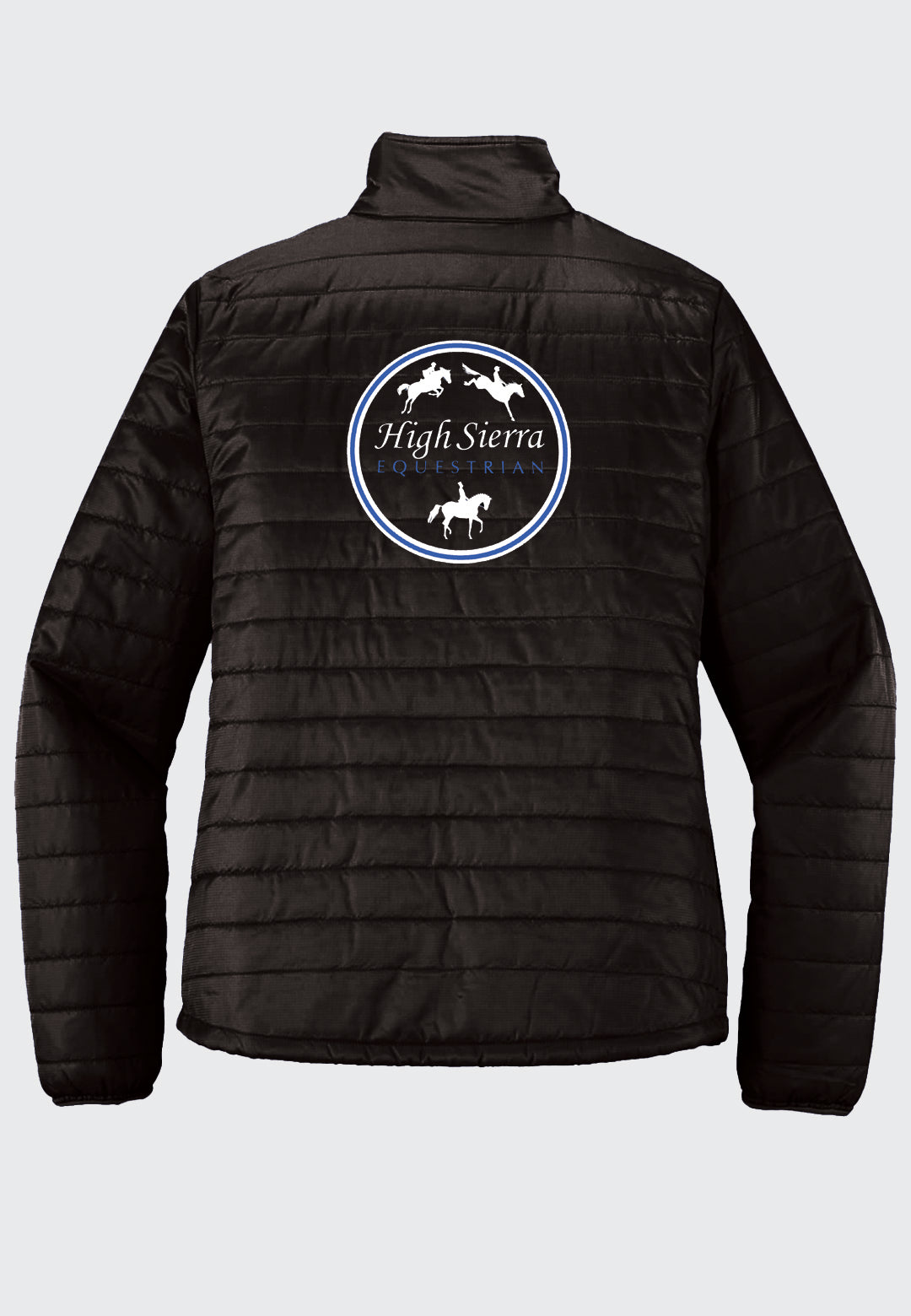 High Sierra Equestrian Port Authority® Black Packable Puffy Jacket - Ladies + Mens Styles