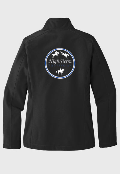 High Sierra Equestrian Port Authority® Core Black Soft Shell Jacket - Men's/Ladies/Youth Sizes