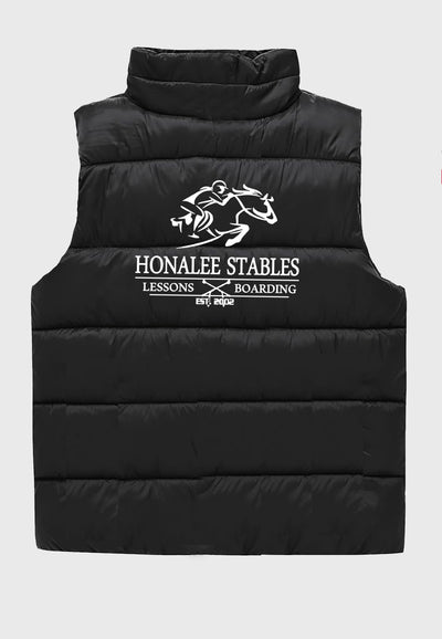 Honalee Stables Packable Puffer Youth Vest with Zippered Pockets