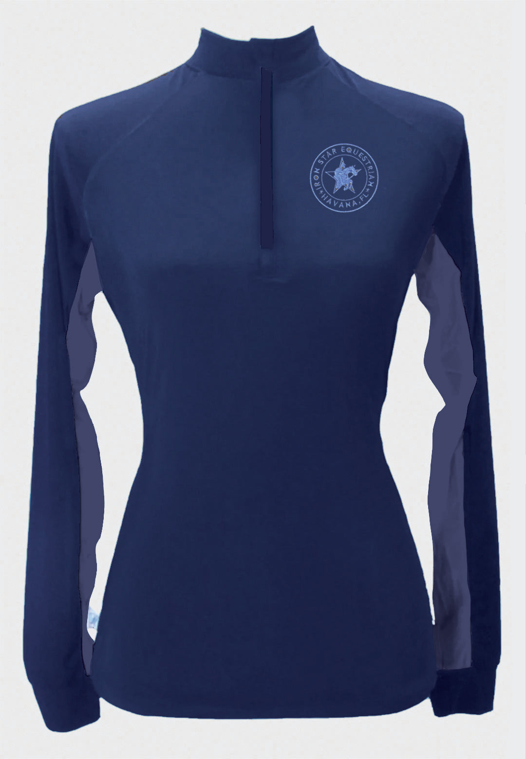 Iron Star Equestrian Long Sleeve Custom Sun Shirt, Adult + Youth Sizes, 2 Color Options