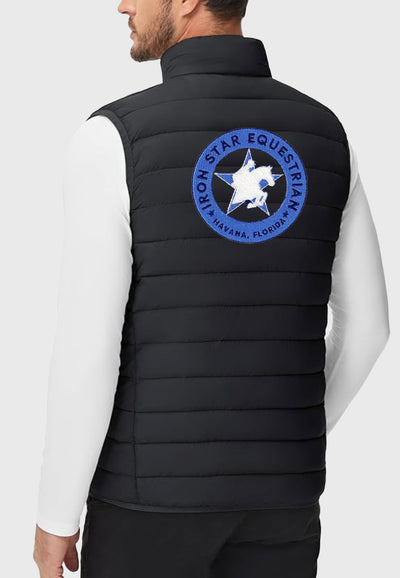 Iron Star Equestrian Cotrasen Mens Lightweight Puffer Vest, 2 Color Options