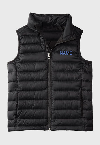 Iron Star Equestrian Essential youth Lightweight Water-Resistant Packable Puffer Vest, 2 Color Options