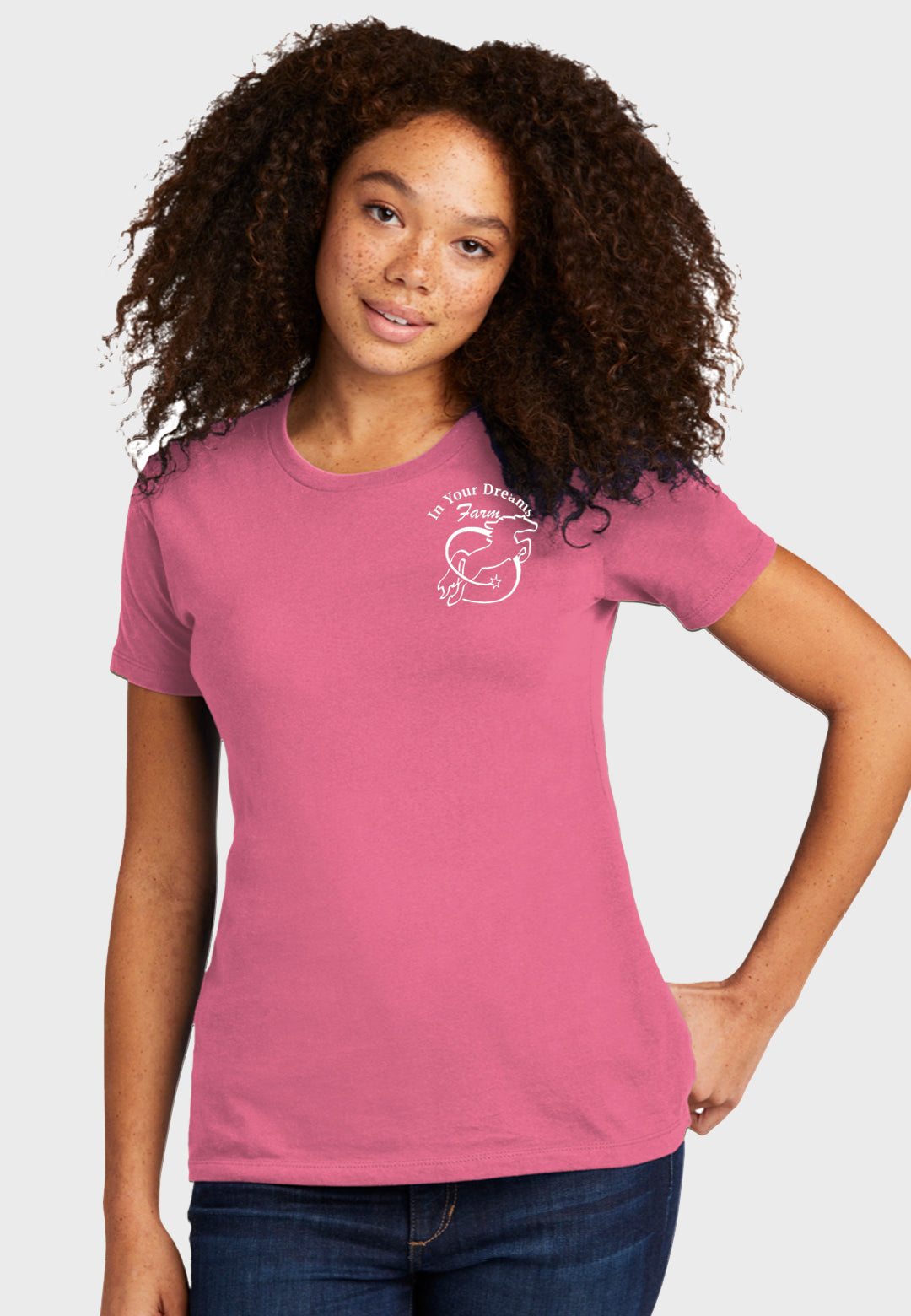 Next Level Apparel® Women’s Cotton Tee, 2 Color Options